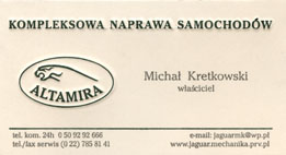 Wizytówki z przetłoczonym logo